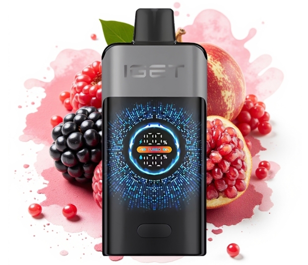 IGET ONE 12000 Puffs Vape - Blackberry Cherry Pomegranate: A Flavorful Journey in Australia