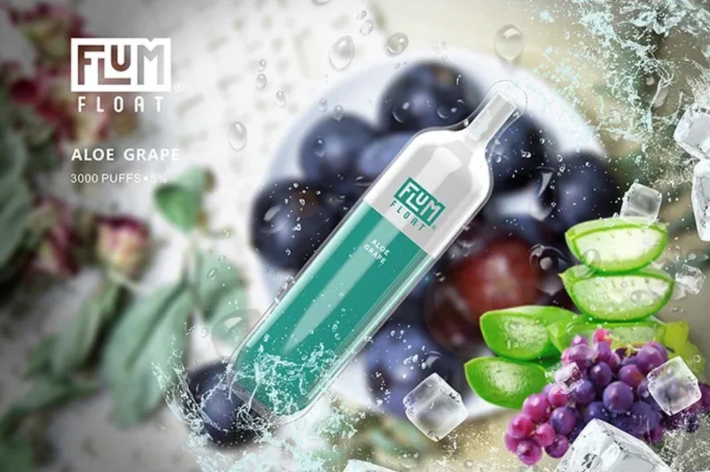 FLUM FLOAT 3000 Puffs Vape - Aloe Grape: A Cool Fusion of Aloe and Grape in South Africa's Vaping Wave